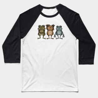 Frogs Baseball T-Shirt