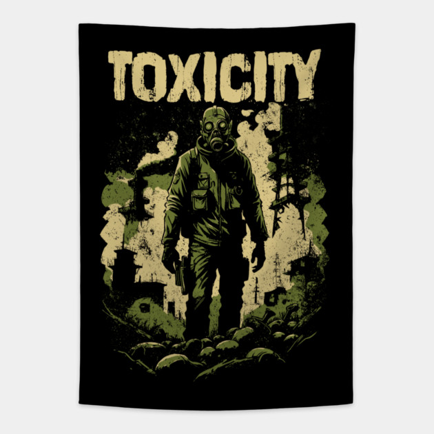 TOXICITY Tapestry by artslaves