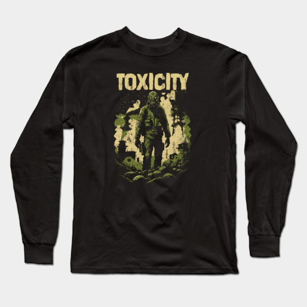 TOXICITY Long Sleeve T-Shirt by artslaves