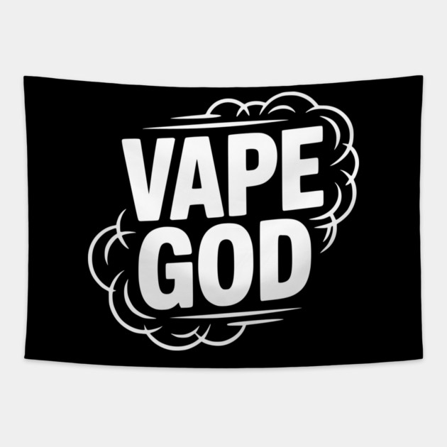 Vape God Tapestry by Frank Ring