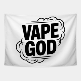 Vape God Tapestry