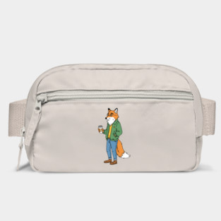 Sleepy Hipster Fox Bag