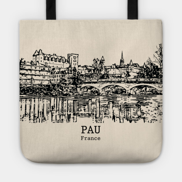 Pau - France Tote by Lakeric