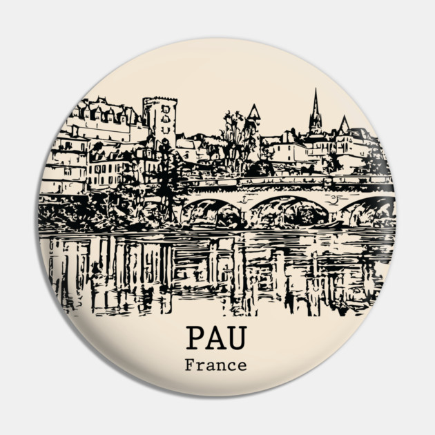 Pau - France Pin by Lakeric