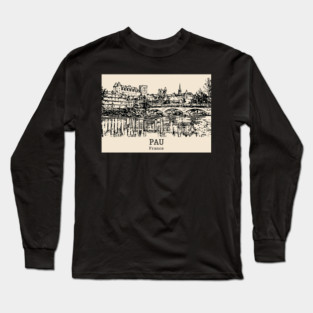 Pau - France Long Sleeve T-Shirt