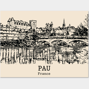 Pau - France Posters and Art