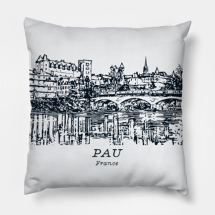 Pau - France Pillow
