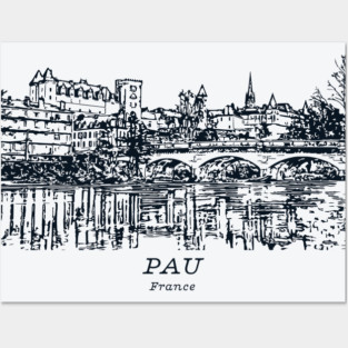Pau - France Posters and Art
