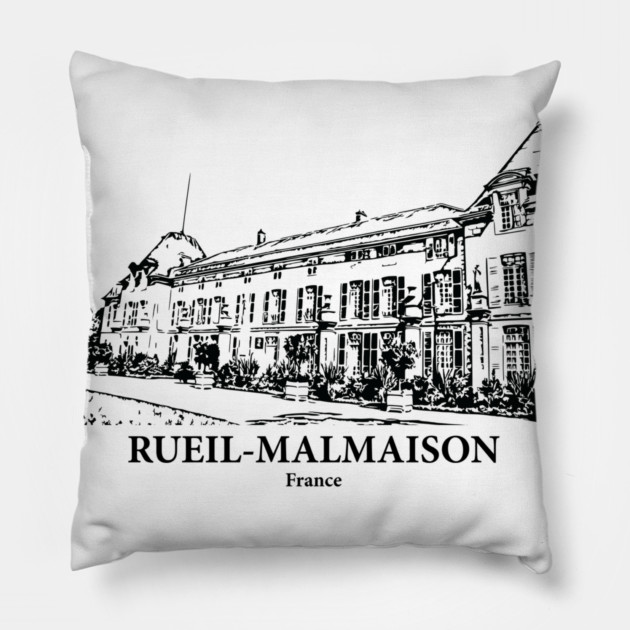 Rueil-Malmaison - France Pillow by Lakeric