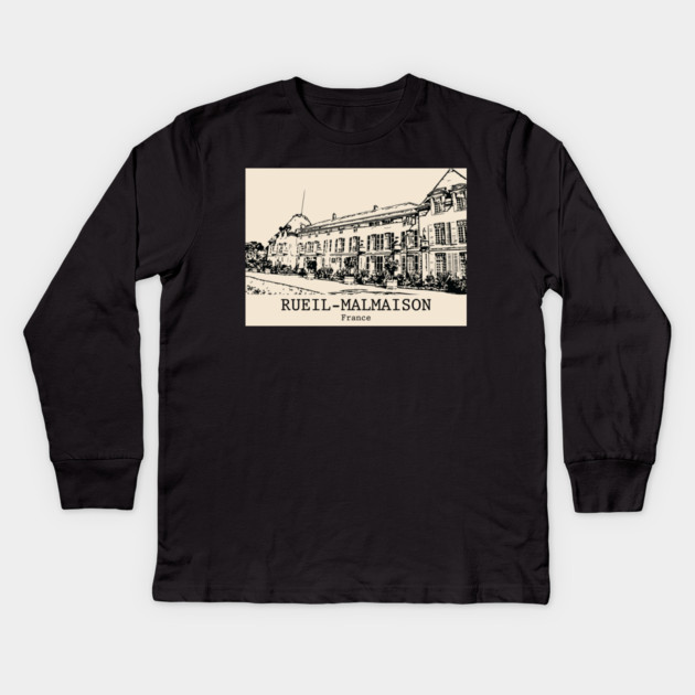 Rueil-Malmaison - France Kids Long Sleeve T-Shirt by Lakeric
