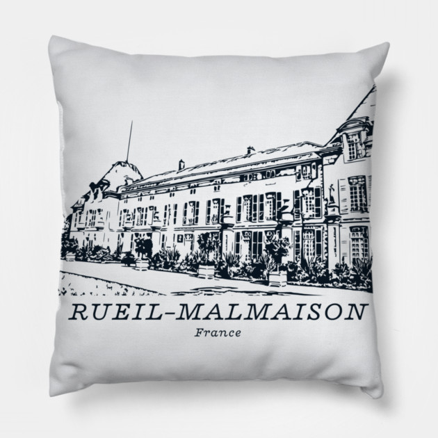 Rueil-Malmaison - France Pillow by Lakeric