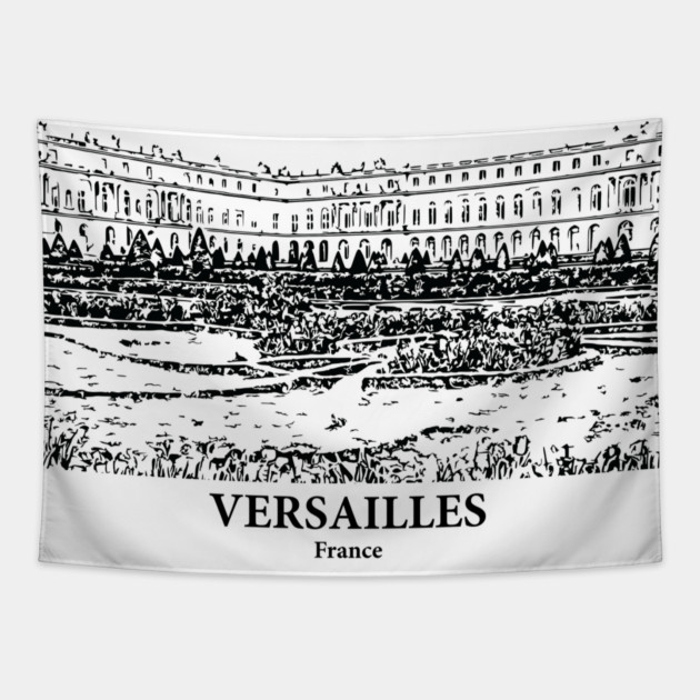 Versailles - France Tapestry by Lakeric
