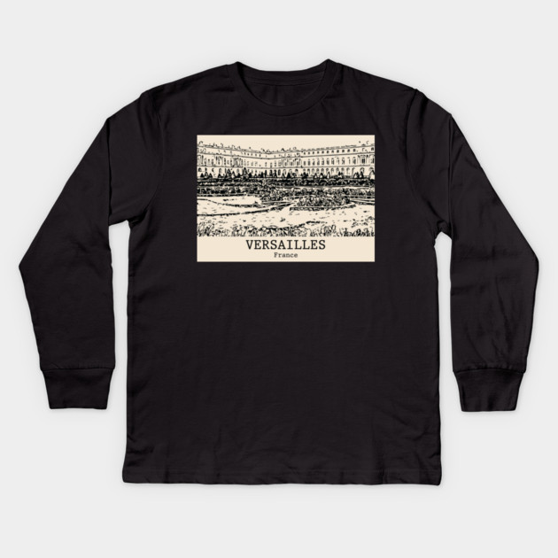 Versailles - France Kids Long Sleeve T-Shirt by Lakeric
