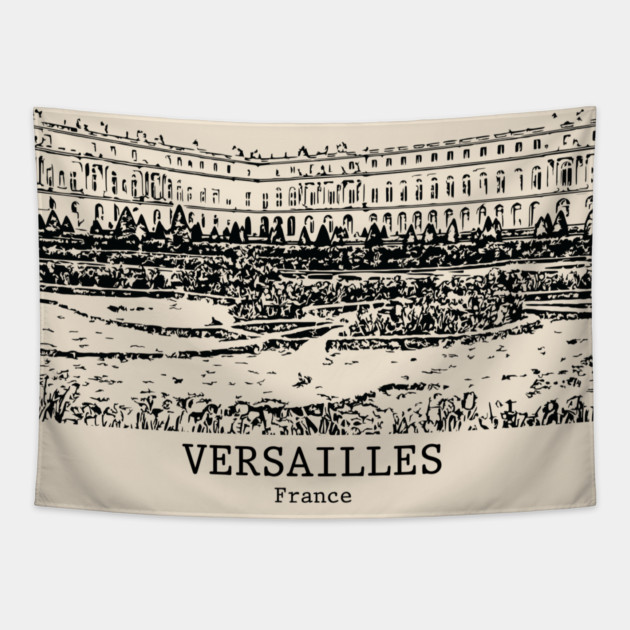 Versailles - France Tapestry by Lakeric