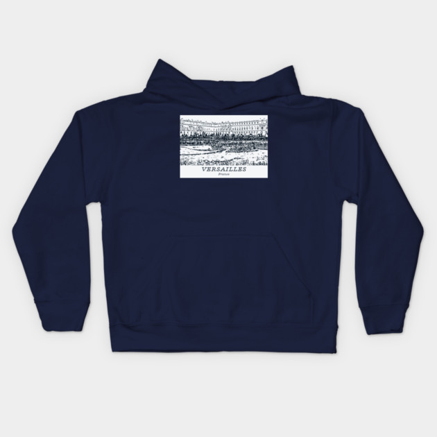 Versailles - France Kids Hoodie by Lakeric