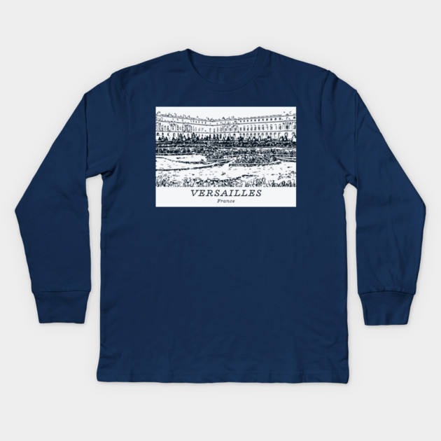 Versailles - France Kids Long Sleeve T-Shirt by Lakeric