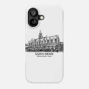 Saint-Denis - Réunion Island Phone Case