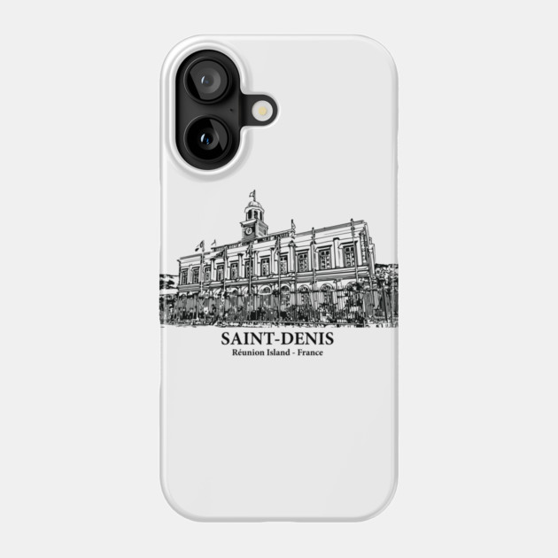 Saint-Denis - Réunion Island Phone Case by Lakeric