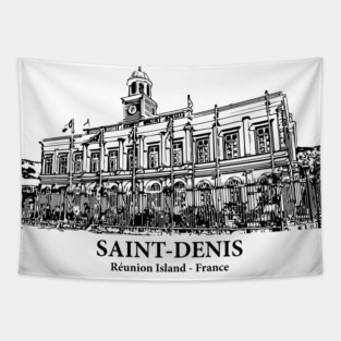 Saint-Denis - Réunion Island Tapestry