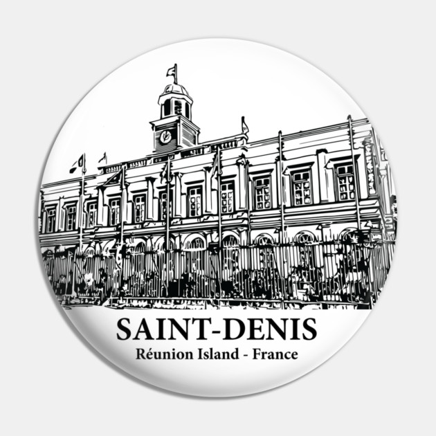 Saint-Denis - Réunion Island Pin by Lakeric