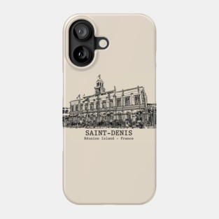 Saint-Denis - Réunion Island Phone Case