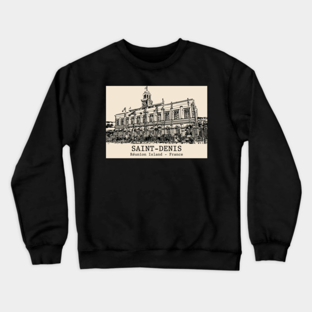 Saint-Denis - Réunion Island Crewneck Sweatshirt by Lakeric