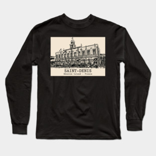 Saint-Denis - Réunion Island Long Sleeve T-Shirt