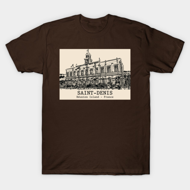 Saint-Denis - Réunion Island T-Shirt by Lakeric