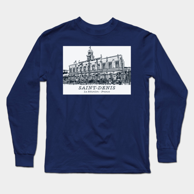 Saint-Denis - Réunion Island Long Sleeve T-Shirt by Lakeric