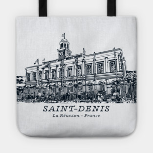 Saint-Denis - Réunion Island Tote