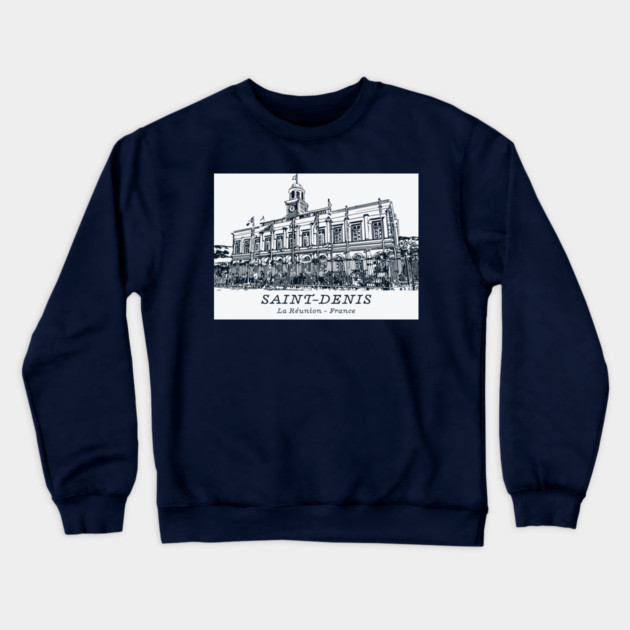 Saint-Denis - Réunion Island Crewneck Sweatshirt by Lakeric
