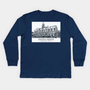 Saint-Denis - Réunion Island Kids Long Sleeve T-Shirt
