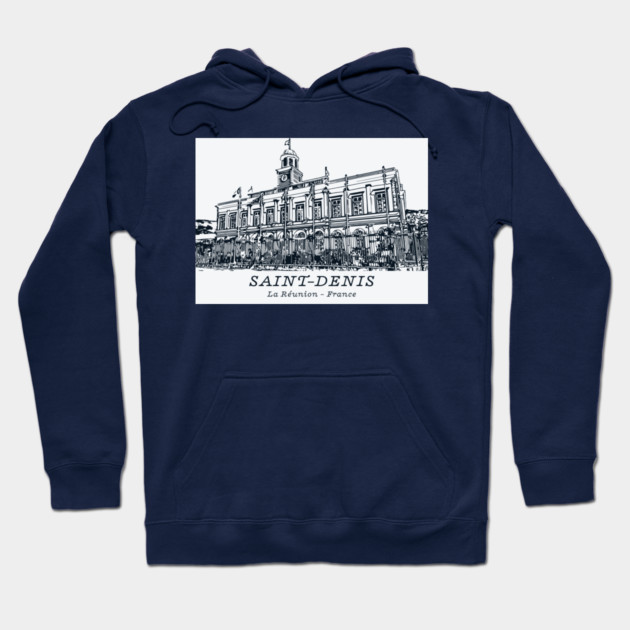 Saint-Denis - Réunion Island Hoodie by Lakeric
