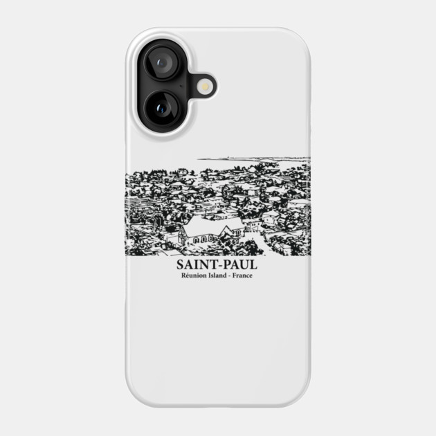 Saint-Paul - Réunion Island Phone Case by Lakeric