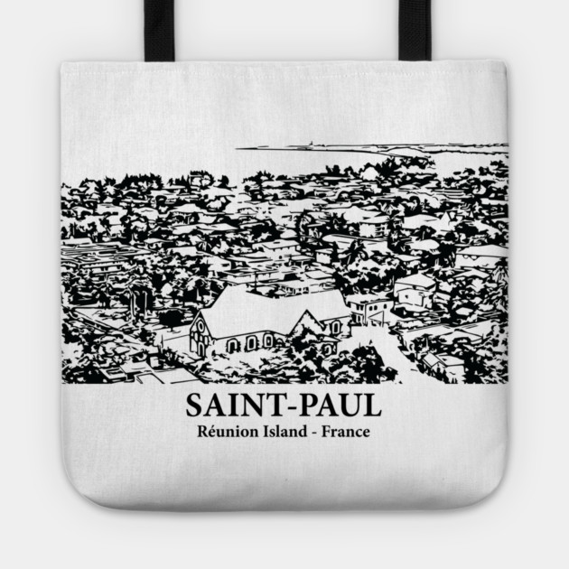 Saint-Paul - Réunion Island Tote by Lakeric