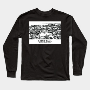 Saint-Paul - Réunion Island Long Sleeve T-Shirt