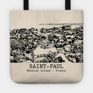 Saint-Paul - Réunion Island Tote