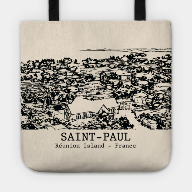 Saint-Paul - Réunion Island Tote by Lakeric