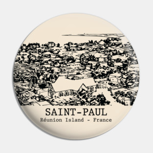 Saint-Paul - Réunion Island Pin