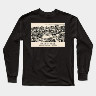 Saint-Paul - Réunion Island Long Sleeve T-Shirt