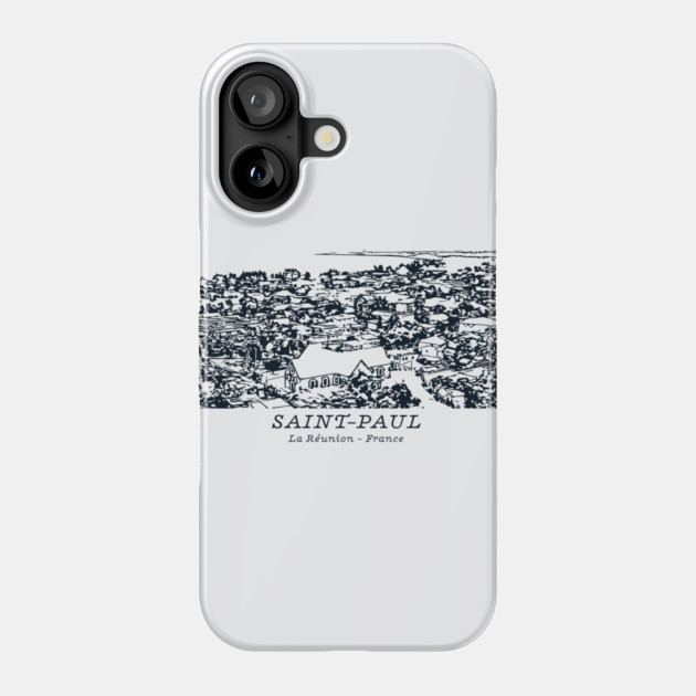 Saint-Paul - Réunion Island Phone Case by Lakeric