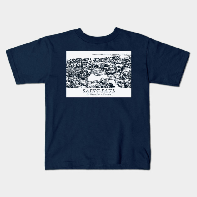 Saint-Paul - Réunion Island Kids T-Shirt by Lakeric