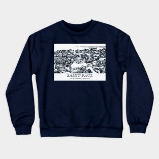 Saint-Paul - Réunion Island Crewneck Sweatshirt