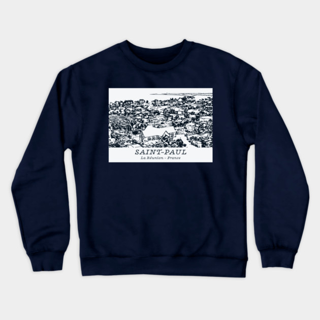 Saint-Paul - Réunion Island Crewneck Sweatshirt by Lakeric