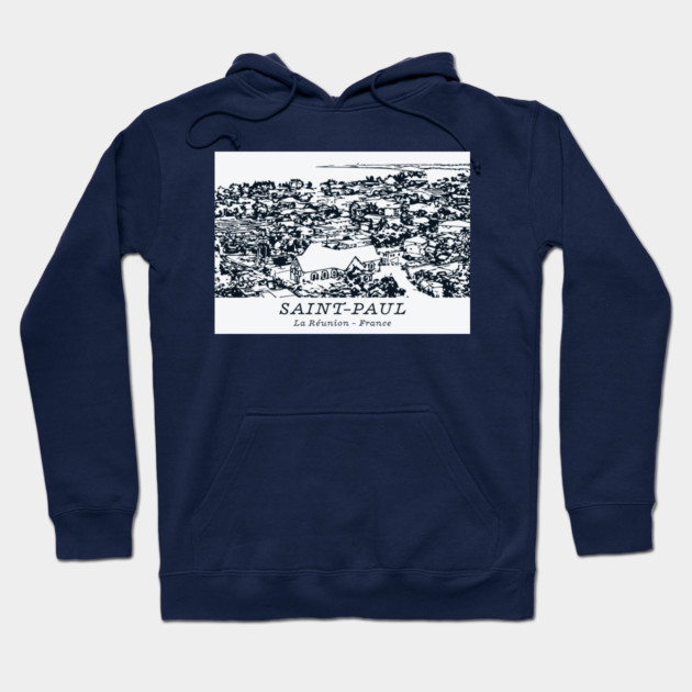 Saint-Paul - Réunion Island Hoodie by Lakeric