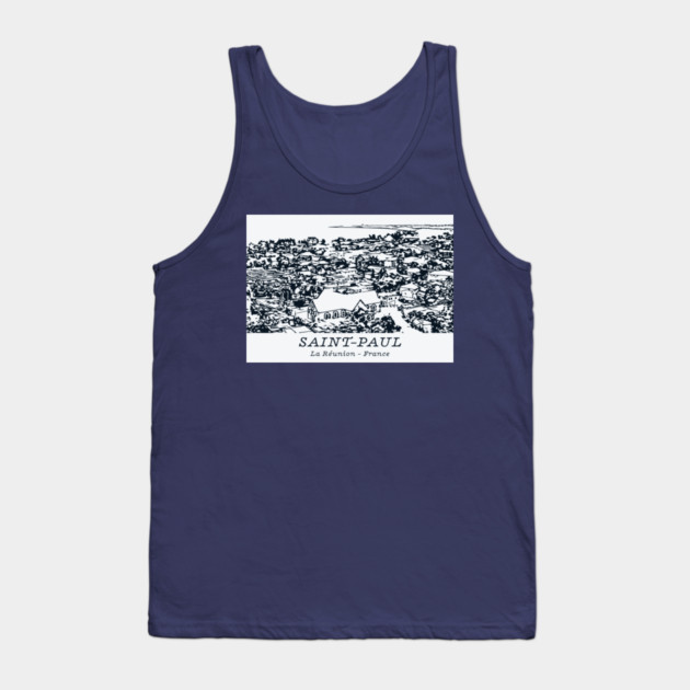 Saint-Paul - Réunion Island Tank Top by Lakeric