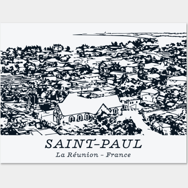 Saint-Paul - Réunion Island Wall Art by Lakeric