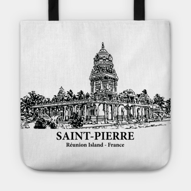 Saint-Pierre - Réunion Island Tote by Lakeric