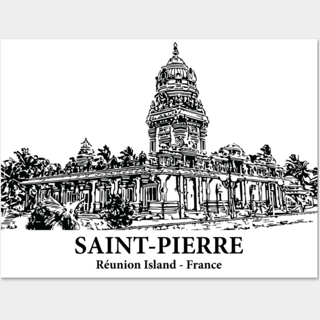 Saint-Pierre - Réunion Island Wall Art by Lakeric