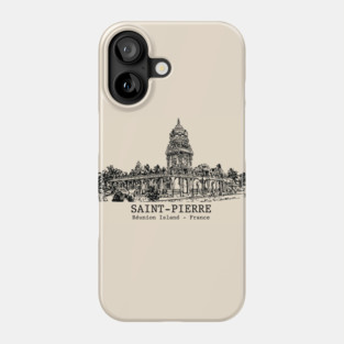 Saint-Pierre - Réunion Island Phone Case